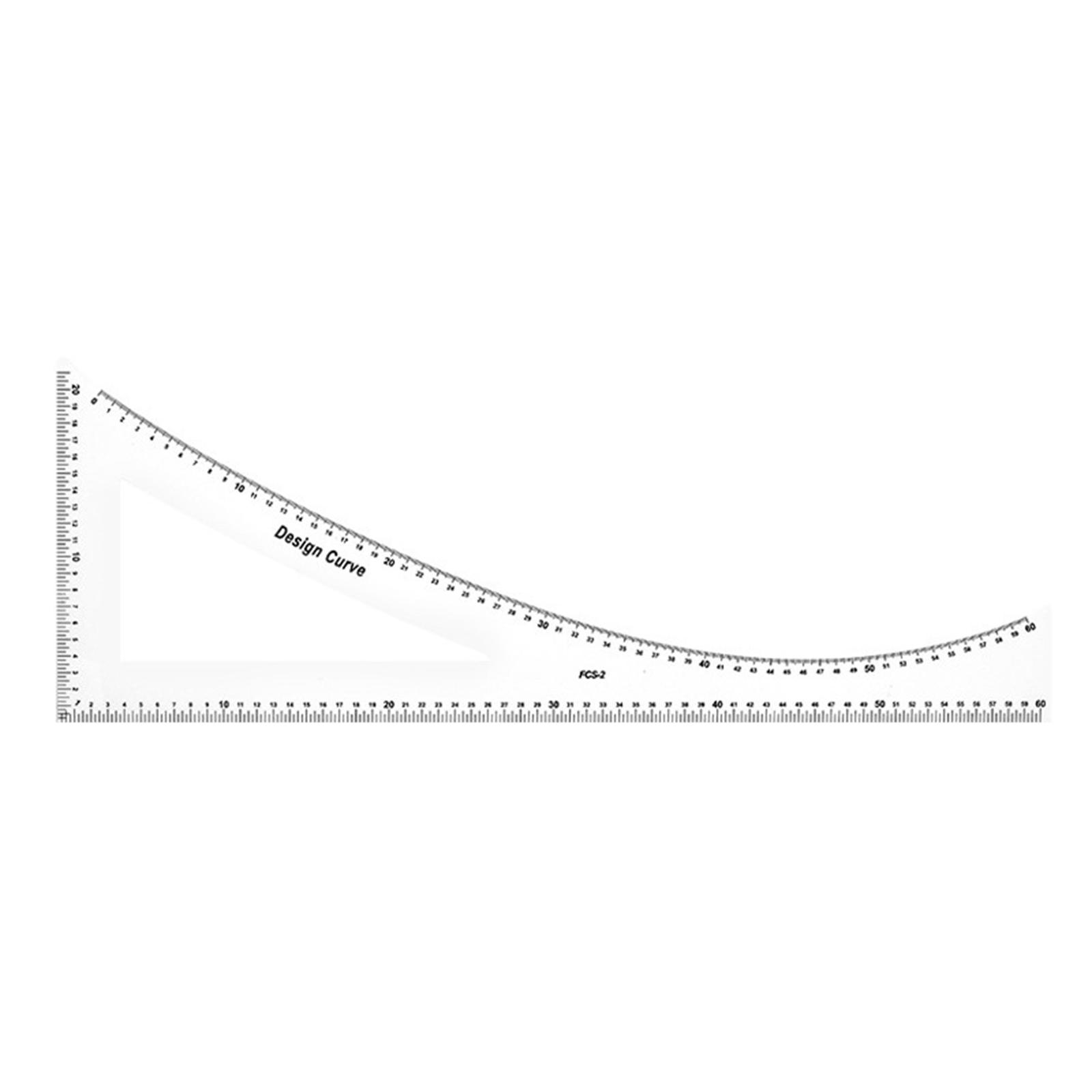 Curva francesa Medida Régua, M - Sewing Gauge Ruler avaliação e preço
