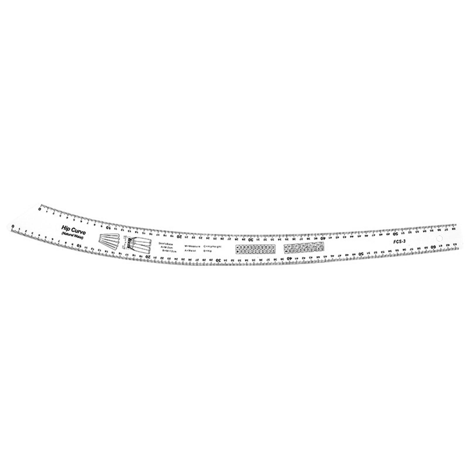 Curva francesa Medida Régua, M - Sewing Gauge Ruler avaliação e preço