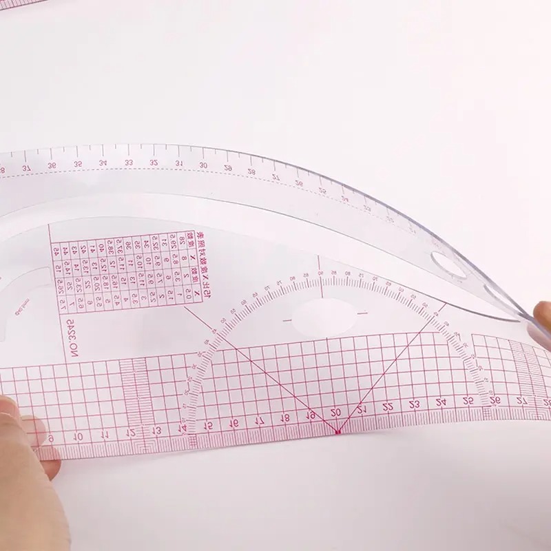 Régua curva francesa macia, 6  - Sewing Gauge Ruler avaliação e preço