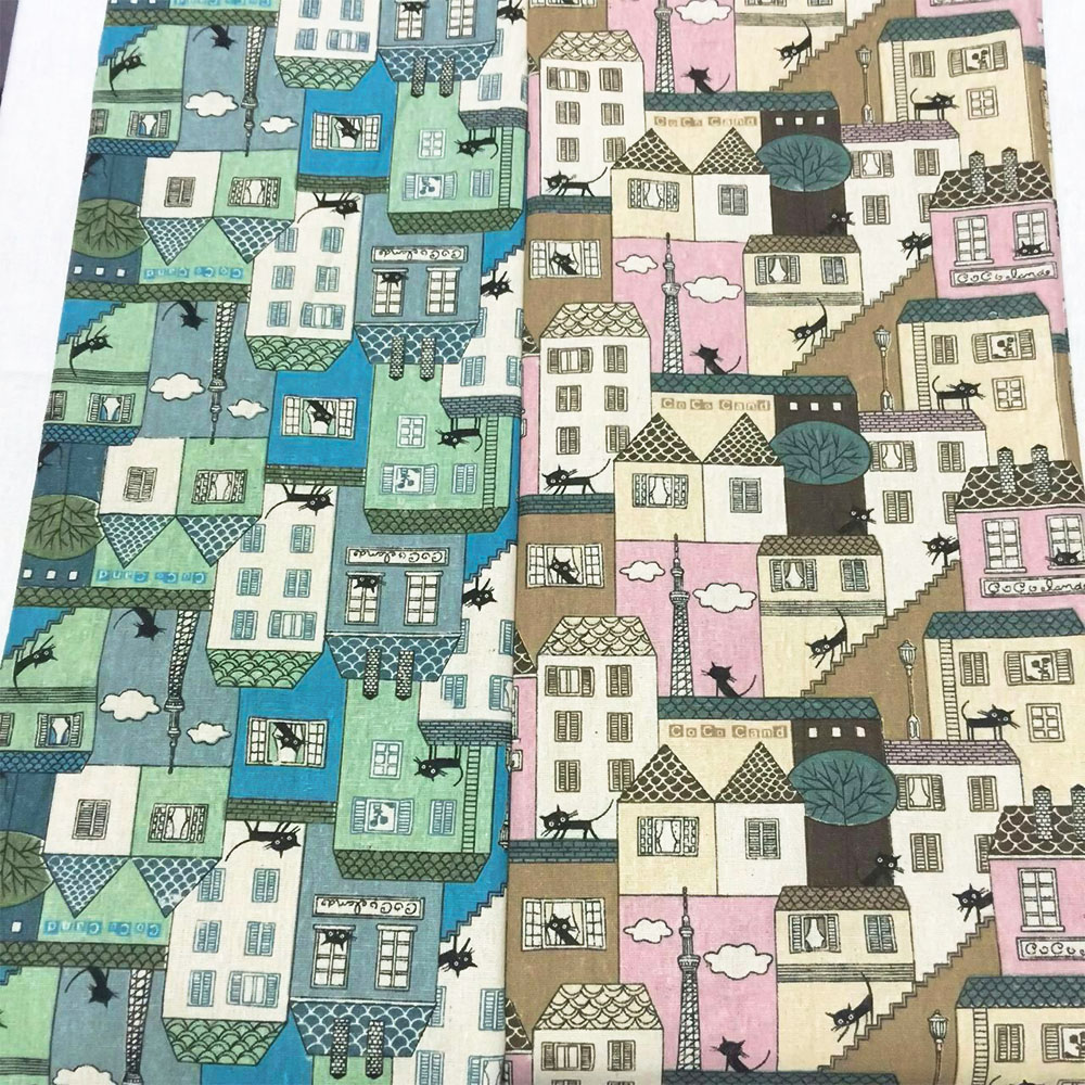 Nordic Small House Series Vint - Vintage Sewing Textile avaliação e preço